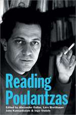 Reading Poulantzas