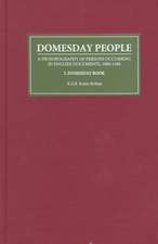 Domesday People – A Prosopography of Persons Occurring in English Documents 1066–1166 I – Domesday Book