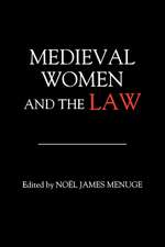 Medieval Women and the Law