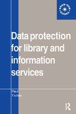 Data Protection for Library and Information Services