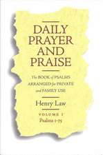 Daily Prayer and Praise