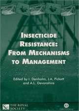 Insecticide Resistance – From Mechanisms to Management