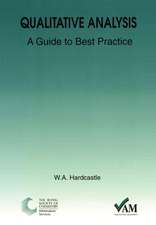 Qualitative Analysis: A Guide to Best Practice