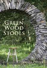 Green Wood Stools