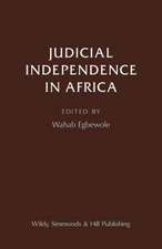 Judicial Independence in Africa