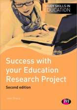 Success with your Education Research Project