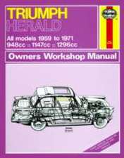 Triumph Herald Owner`s Workshop Manual