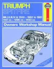 Triumph Spitfire Owner`s Workshop Manual