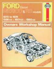 Ford Escort Mk I Mexico, RS 1600 & RS 2000 (70 – 74) Haynes Repair Manual