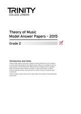 Theory Model Answer Papers Grade 2 2015