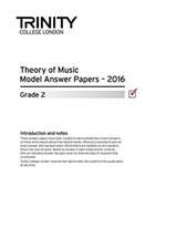 Theory of Music Model Answer Papers 2016 - Grade 2