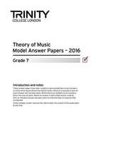 Theory of Music Model Answer Papers 2016 - Grade 7