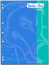 Dodo Pad A4/USA Letter/Filofax-Compatible 2018 Diary Refill,