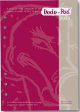 Dodo Pad Filofax-Compatible 2019 A5 Refill Diary - Week to V