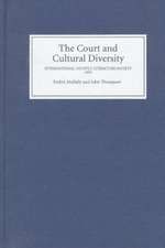 The Court and Cultural Diversity – Selected Papers from the Eighth Triennial Meeting of the International Courtly Literature Society, 1995