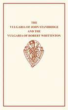 The Vulgaria of John Stanbridge