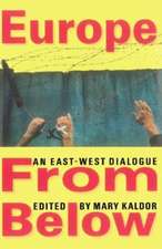 Europe from Below: An East-West Dialogue