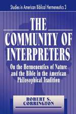 The Community of Interpreters