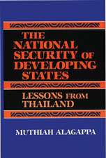 The National Security of Developing States: Lessons from Thailand