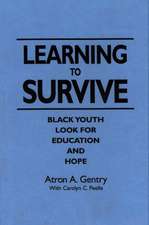 Learning to Survive: Black Youth Look for Education and Hope