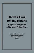 Health Care for the Elderly: Regional Responses for National Policy Issues