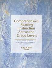 Comprehensive Reading Instruction Across the Grade Levels: 