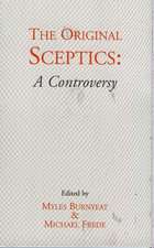 The Original Sceptics: A Controversy