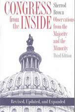 Congress from the Inside: Observations from the Majority and the Minority