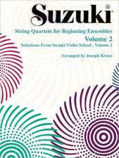 String Quartets for Beginning Ensembles, Volume 2