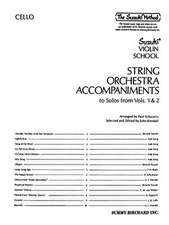 String Orchestra Accompaniments to Solos from Volumes 1 & 2: Cello