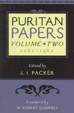 Puritan Papers: 1960-1962