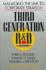 Third Generation R & D