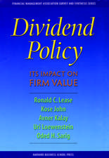 Dividend Policy:: Its Impact on Firm Value