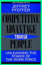 Competitive Advantage Through People: Creating New Businesses Within the Firm