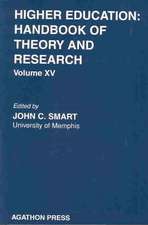 Higher Education: Handbook of Theory and Research 15