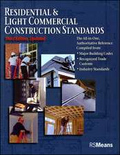 Residential and Light Commercial Construction Standards 3e Updated