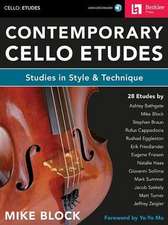 Contemporary Cello Etudes: Studies in Style & Technique