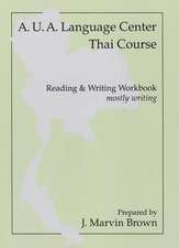 Thai Writing (Workbook)