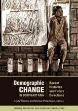 Demographic Change in Southeast Asia – Recent Histories and Future Directions