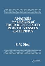 Analysis for Design of Fiber Reinforced Plastic Vessels