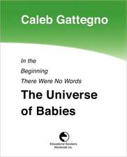 In the Beginning There Were No Words: The Universe of Babies