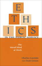 Ethics in the Public Service