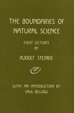 The Boundaries of Natural Science