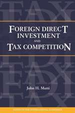 Foreign Direct Investment and Tax Competition