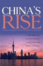 China′s Rise – Challenges and Opportunities