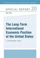 The Long–Term International Economic Position of the United States