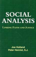 Social Analysis: Linking Faith and Justice