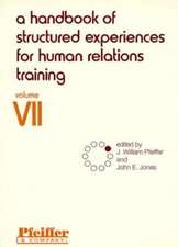 A Handbook of Structured Experiences for Human Relations Training V11