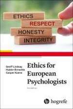 Ethics for European Psychologists