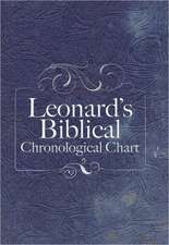 Leonard's Biblical Chronological Chart